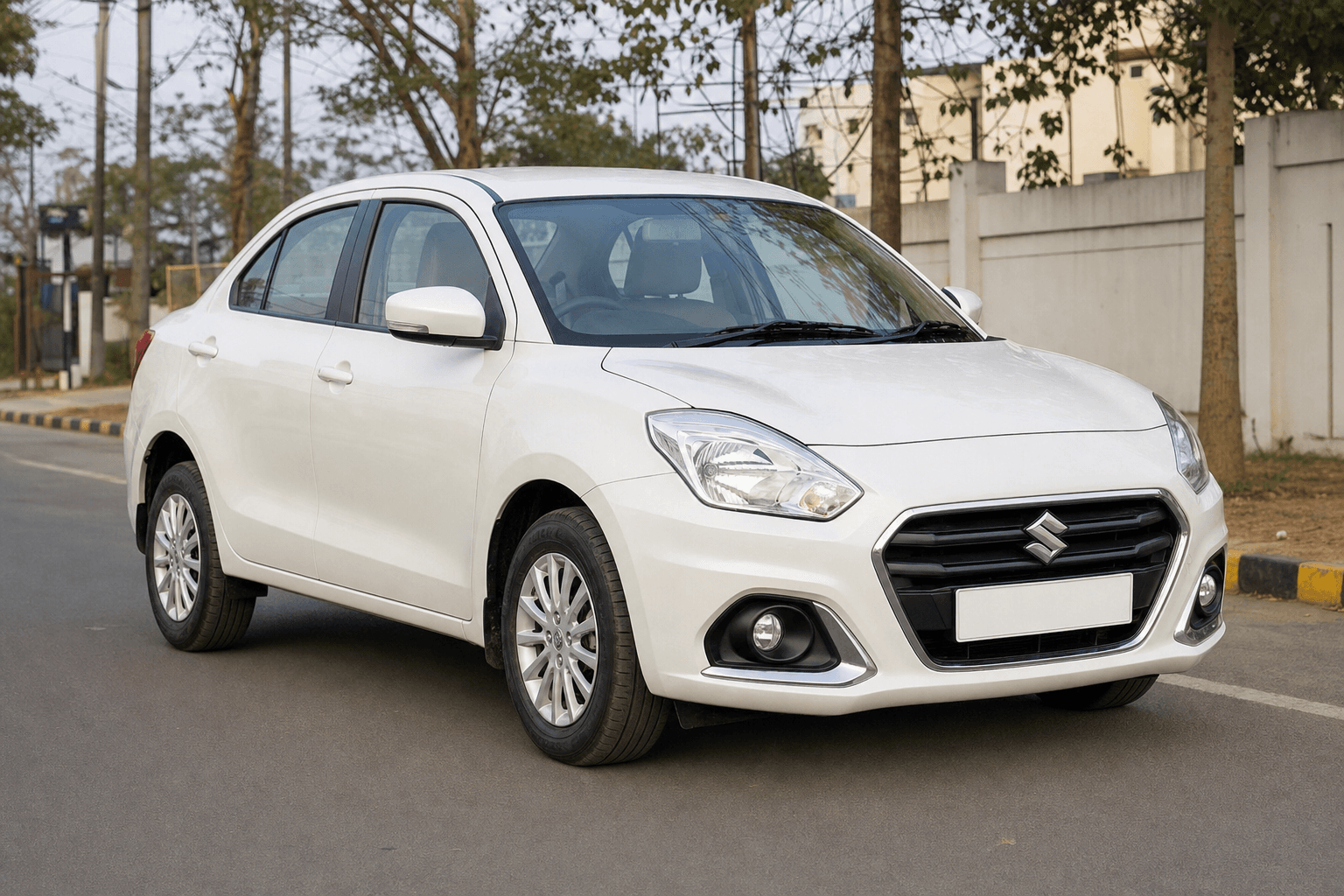 Maruti Suzuki Dzire in the Janta Travels fleet