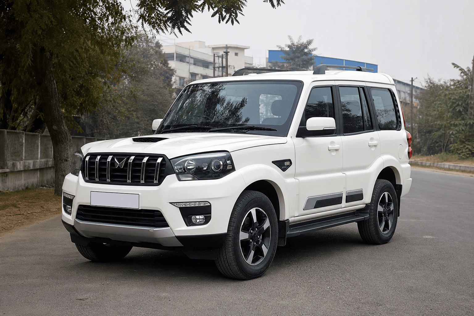 Mahindra Scorpio in the Janta Travels fleet